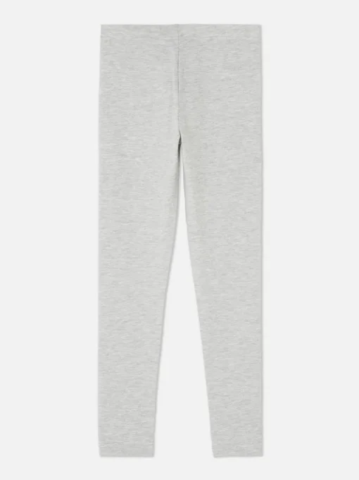 Legginsy w jednolitym kolorze