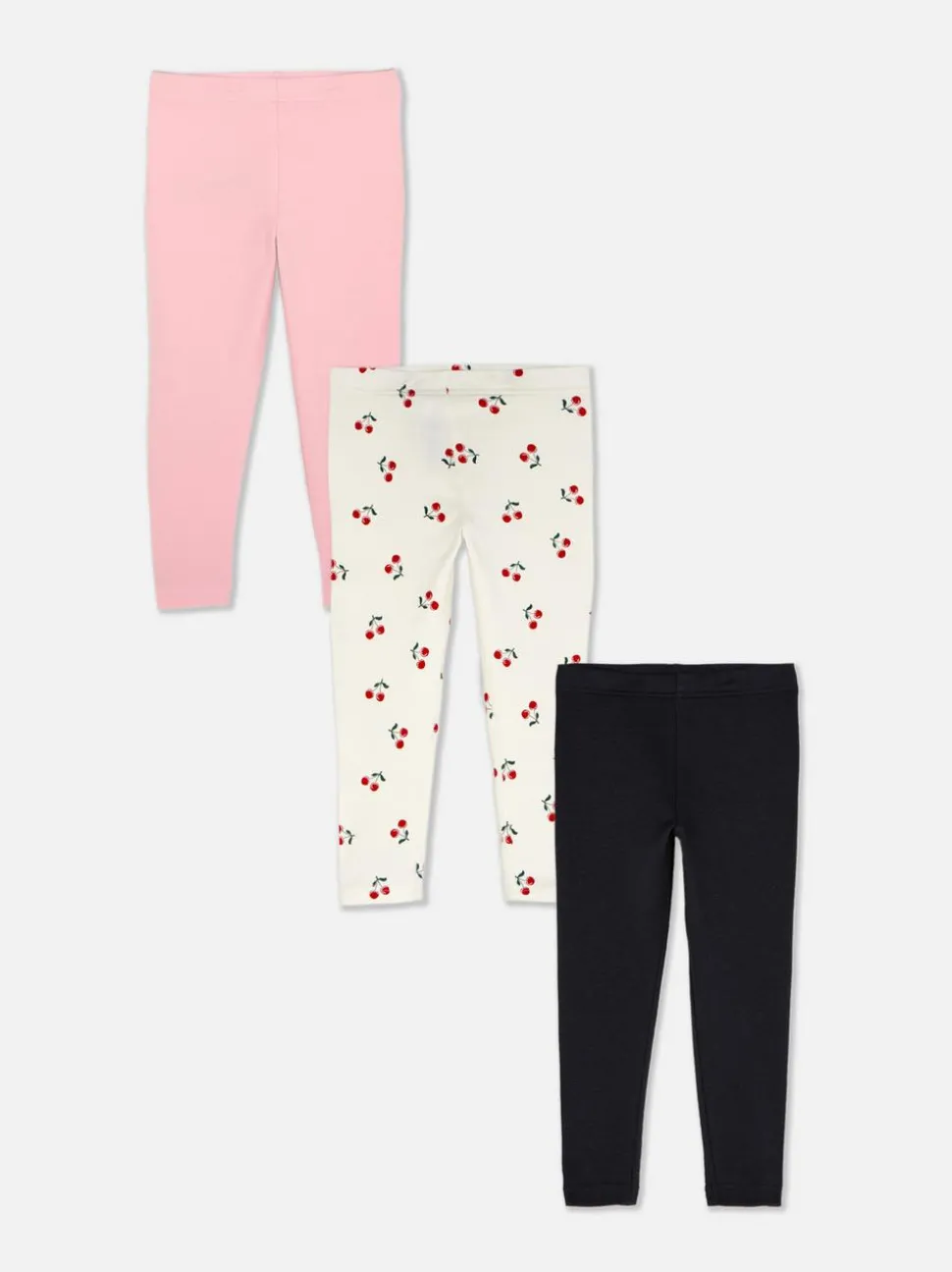 Legginsy w różnych wzorach, 3 pary