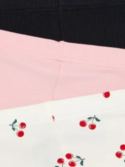 Legginsy w różnych wzorach, 3 pary