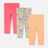 Legginsy z nadrukiem, 3 pary