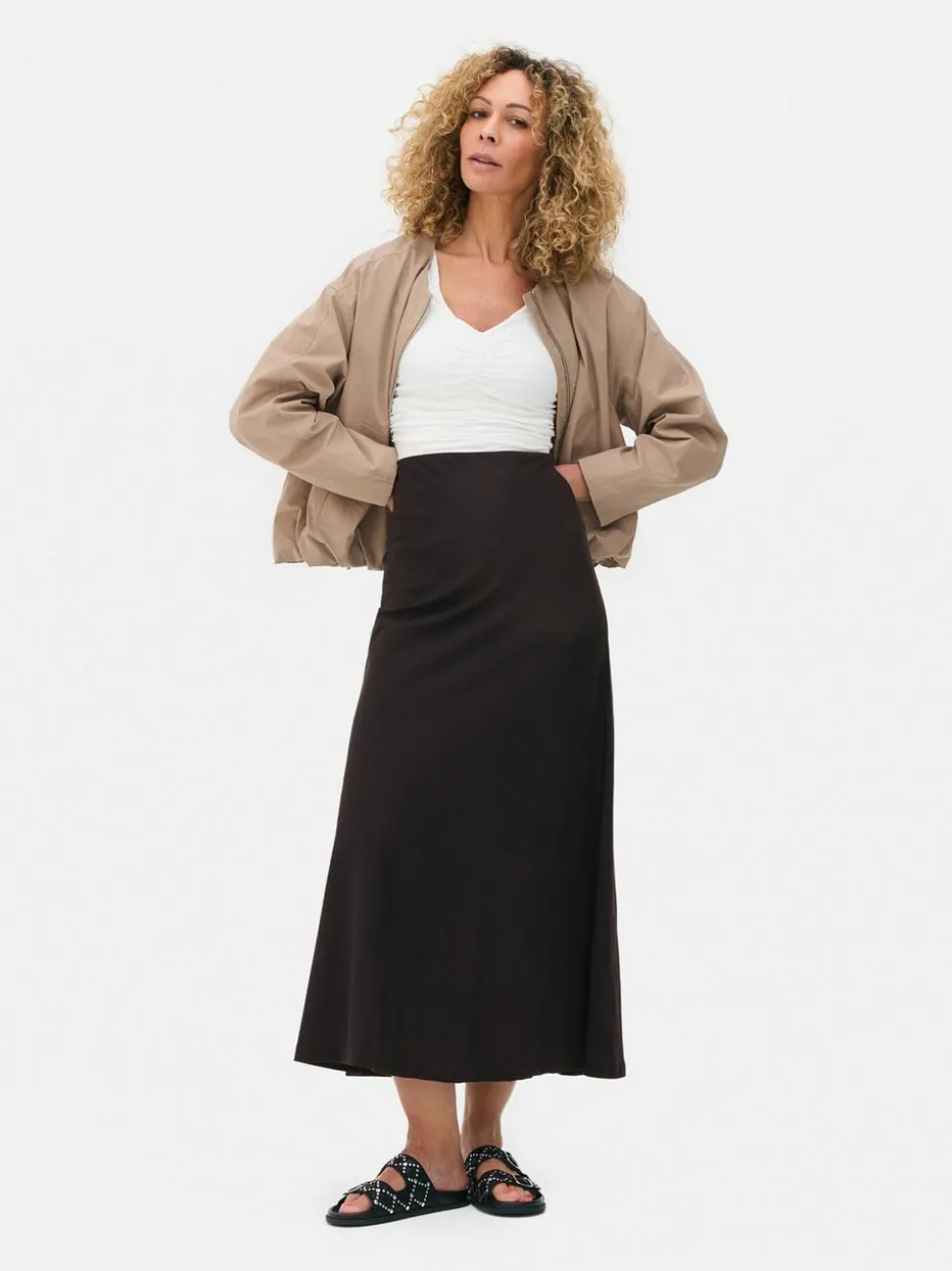 Letnia spódnica maxi