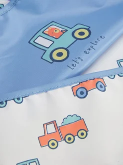 Śliniaki dla noworodków z samochodzikami, 2 szt.