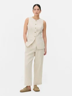 Lniana kamizelka The Edit