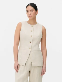 Lniana kamizelka The Edit