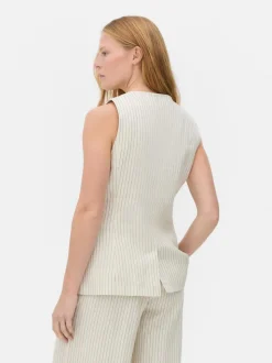 Lniana kamizelka The Edit