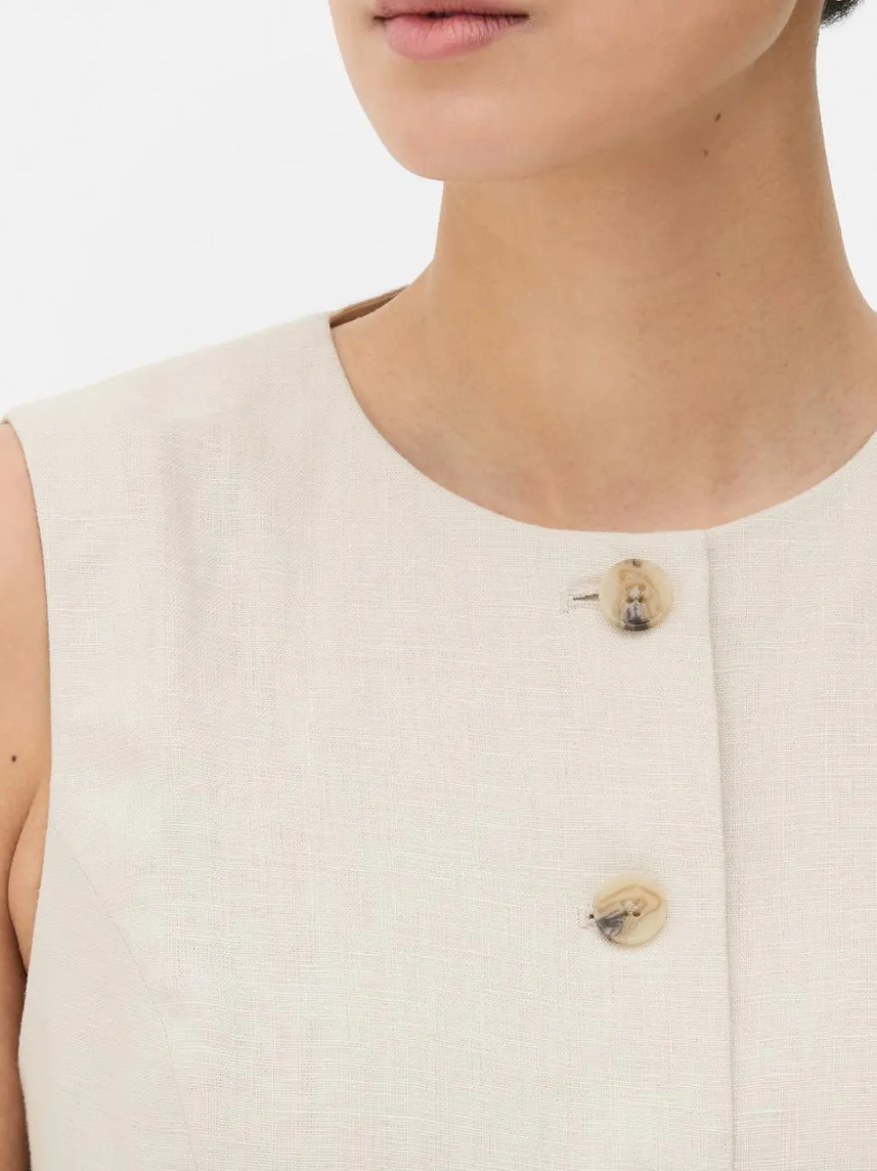 Lniana kamizelka The Edit