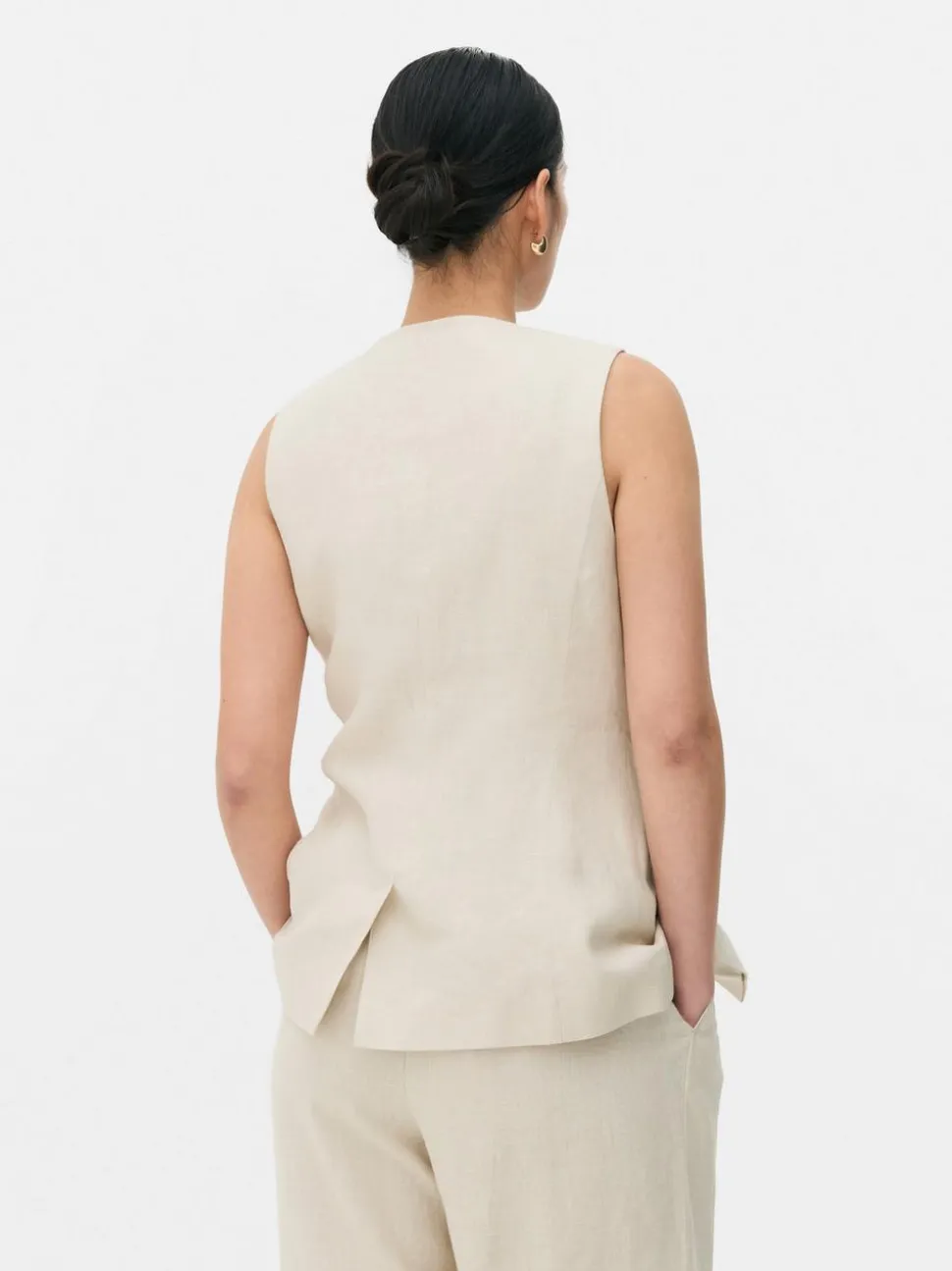 Lniana kamizelka The Edit