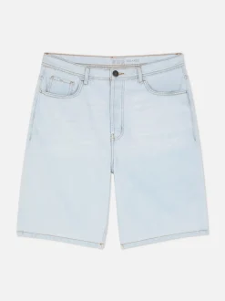 Luźne spodenki jeansowe