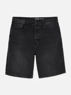 Luźne spodenki jeansowe