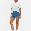 Luźny T-shirt z wizerunkiem Hello Kitty