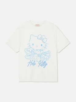 Luźny T-shirt z wizerunkiem Hello Kitty