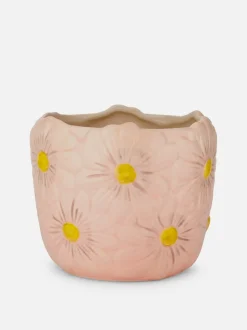 Mała doniczka w kwiecisty wzór