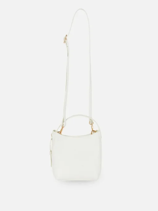 Mała torba shopper typu bucket z paskiem