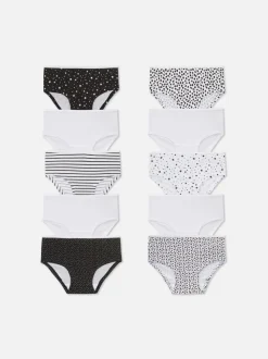 Majtki z różnymi wzorami, 10 par