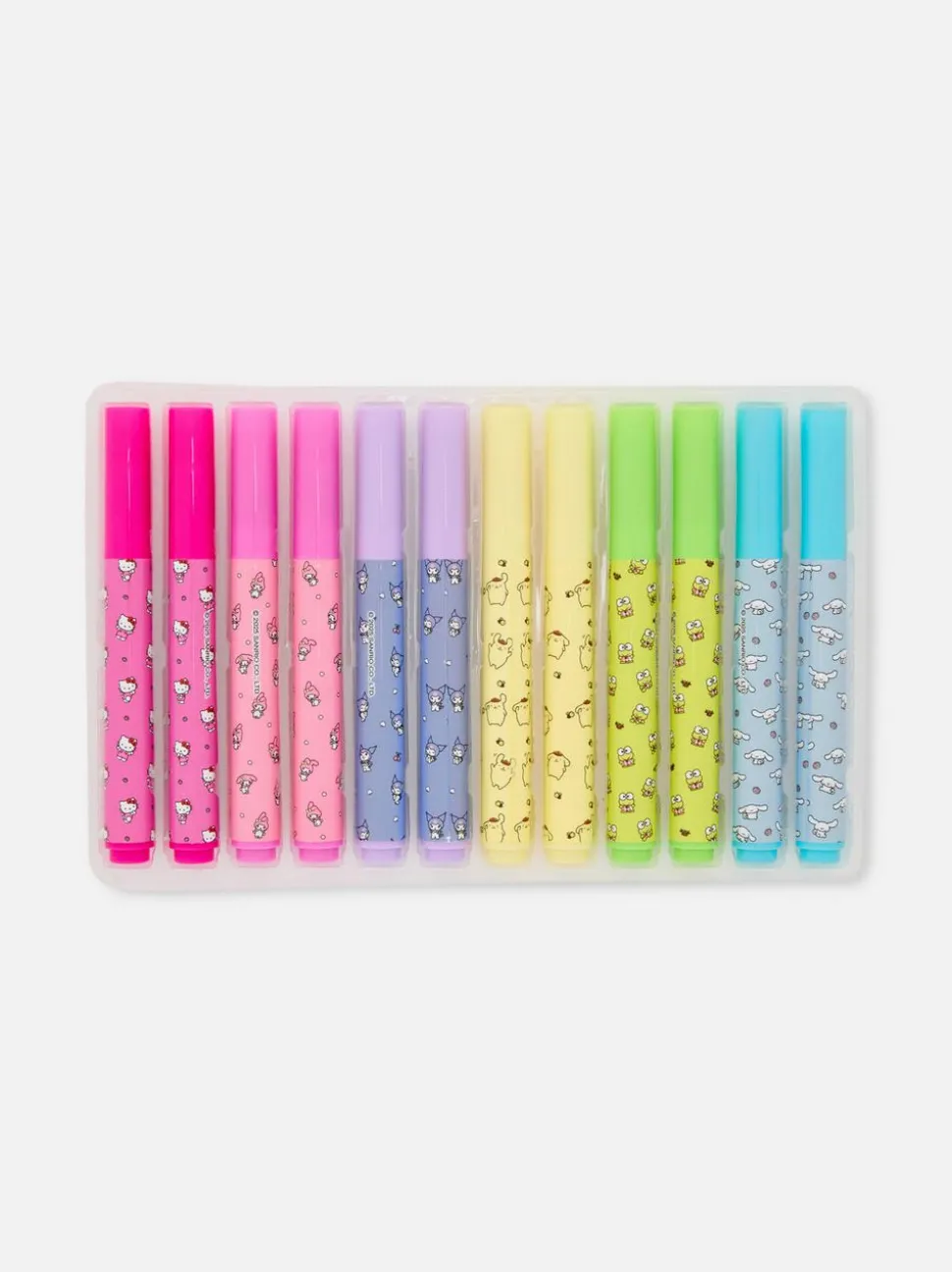 Markery zapachowe z motywem Hello Kitty, 12 szt.