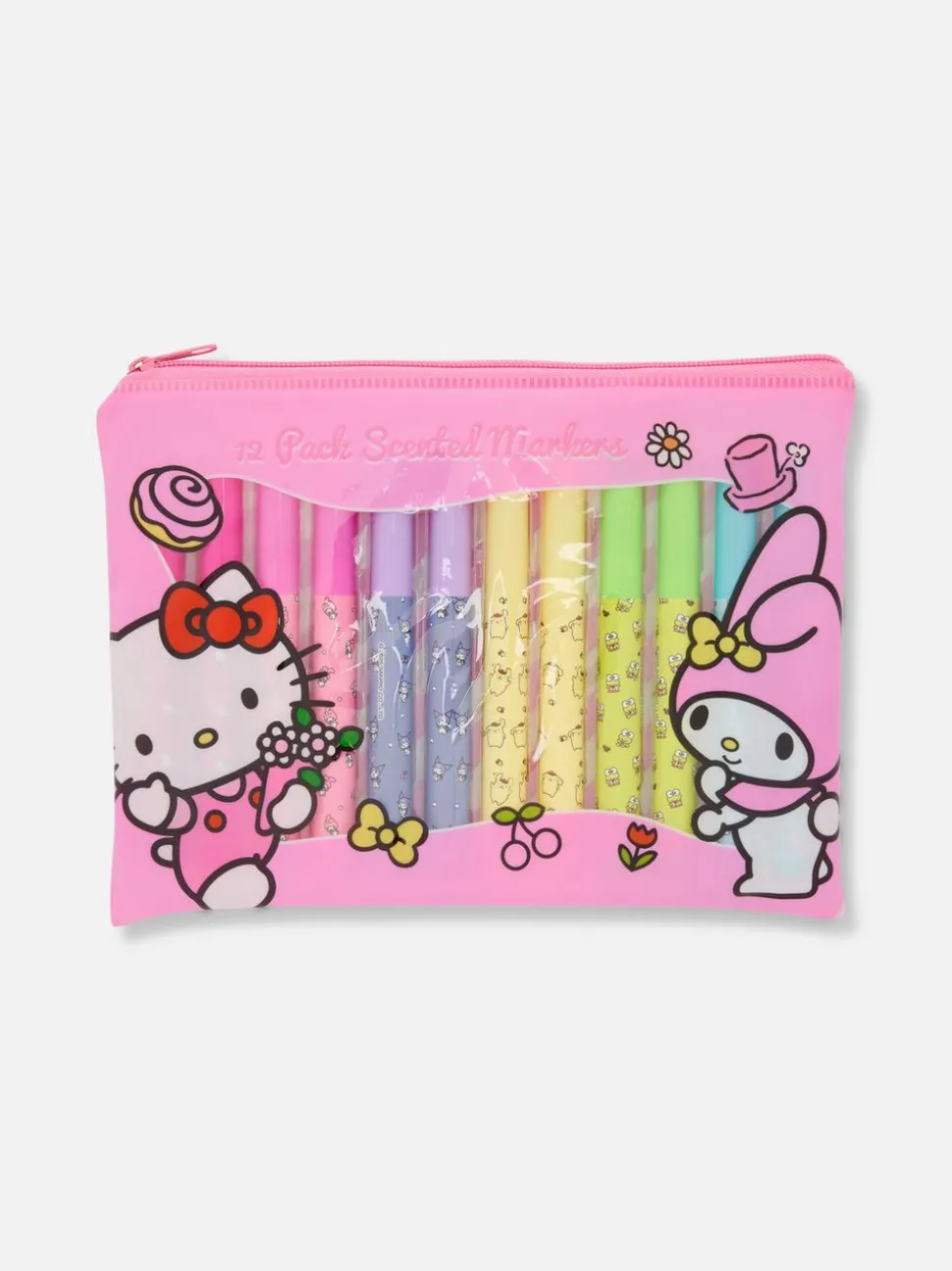 Markery zapachowe z motywem Hello Kitty, 12 szt.