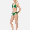 Marszczony dół od bikini z wiązaniem z boku