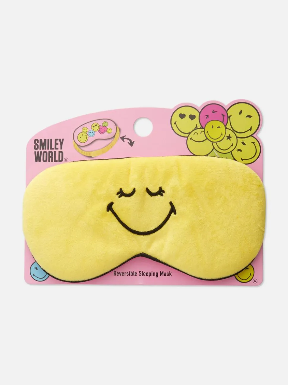 Maseczka na noc z motywem Smiley World