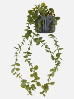 Mały sztuczny wiszący eukaliptus
