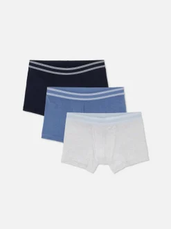 Melanżowe bokserki biodrówki, 3 pary