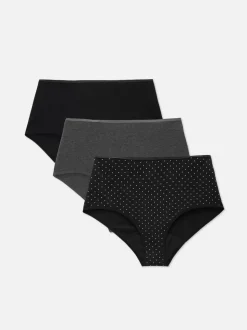Menstruacyjne figi z wysokim stanem, 3 pary