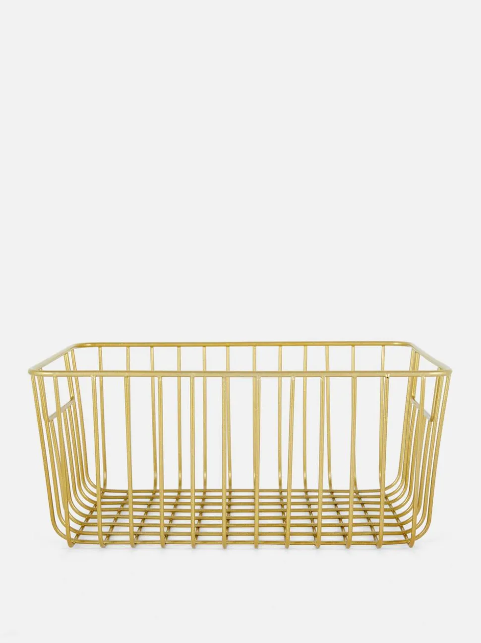 Metaliczny druciany kosz do przechowywania