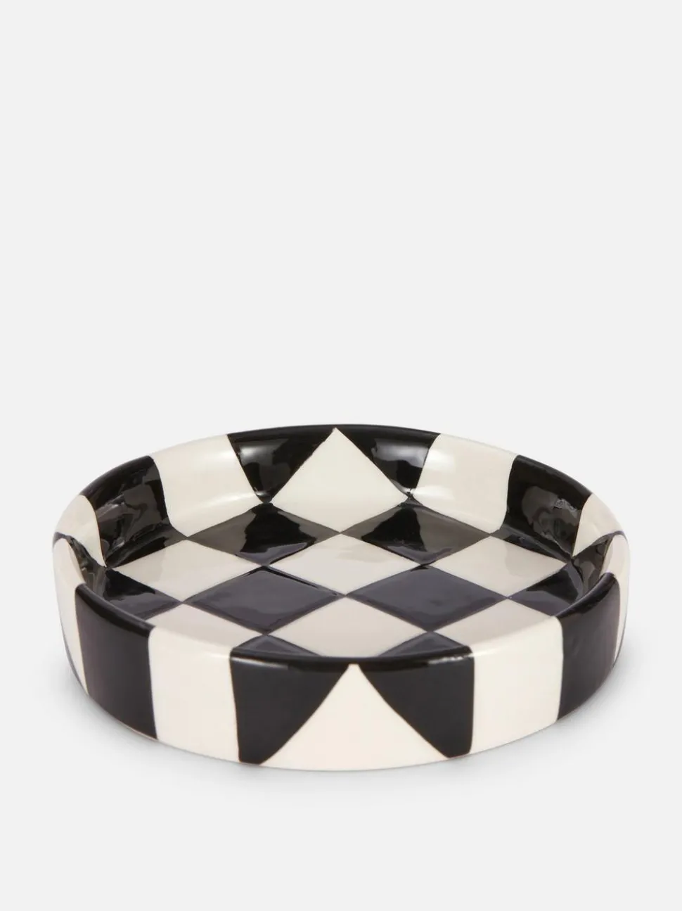 Miseczka w kratę na drobiazgi