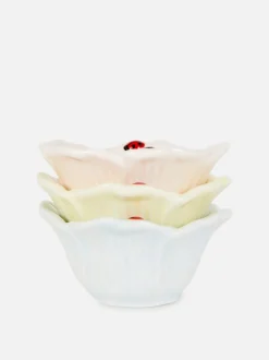 Miseczki w kształcie kwiatka, 3 szt.