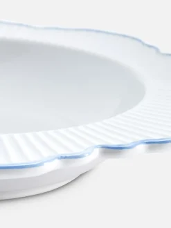 Miska na makaron z muszelkowym wykończeniem