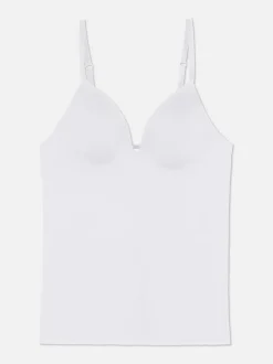 Modelujący top na ramiączkach z miseczkami