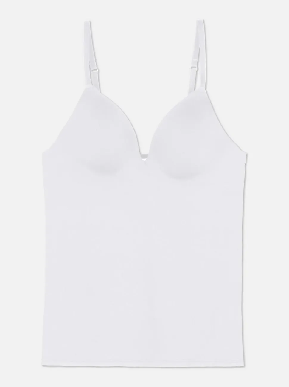 Modelujący top na ramiączkach z miseczkami