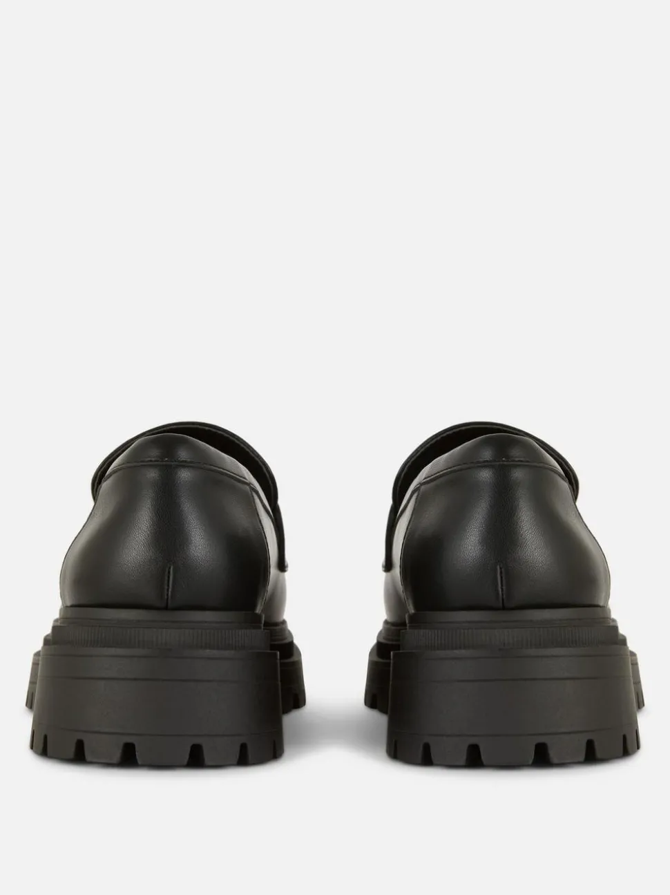 Mokasyny na grubej platformie