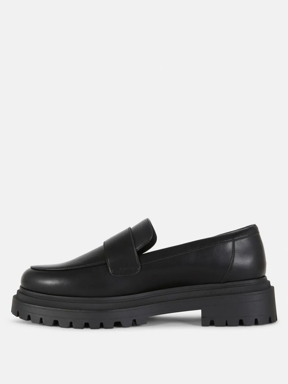 Mokasyny na grubej platformie