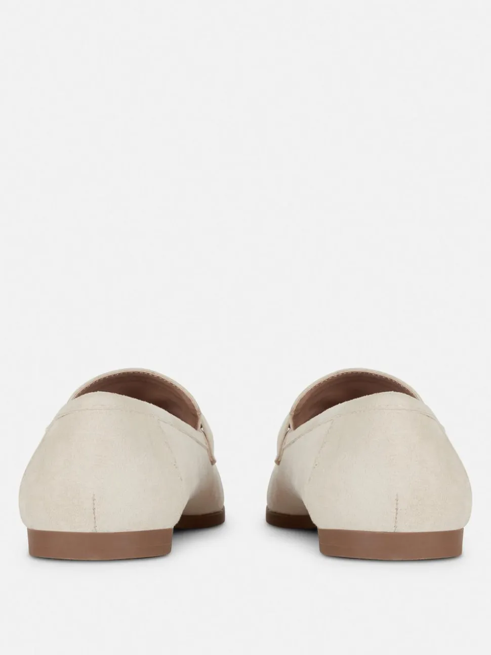 Mokasyny ze sztucznego zamszu z klamrą