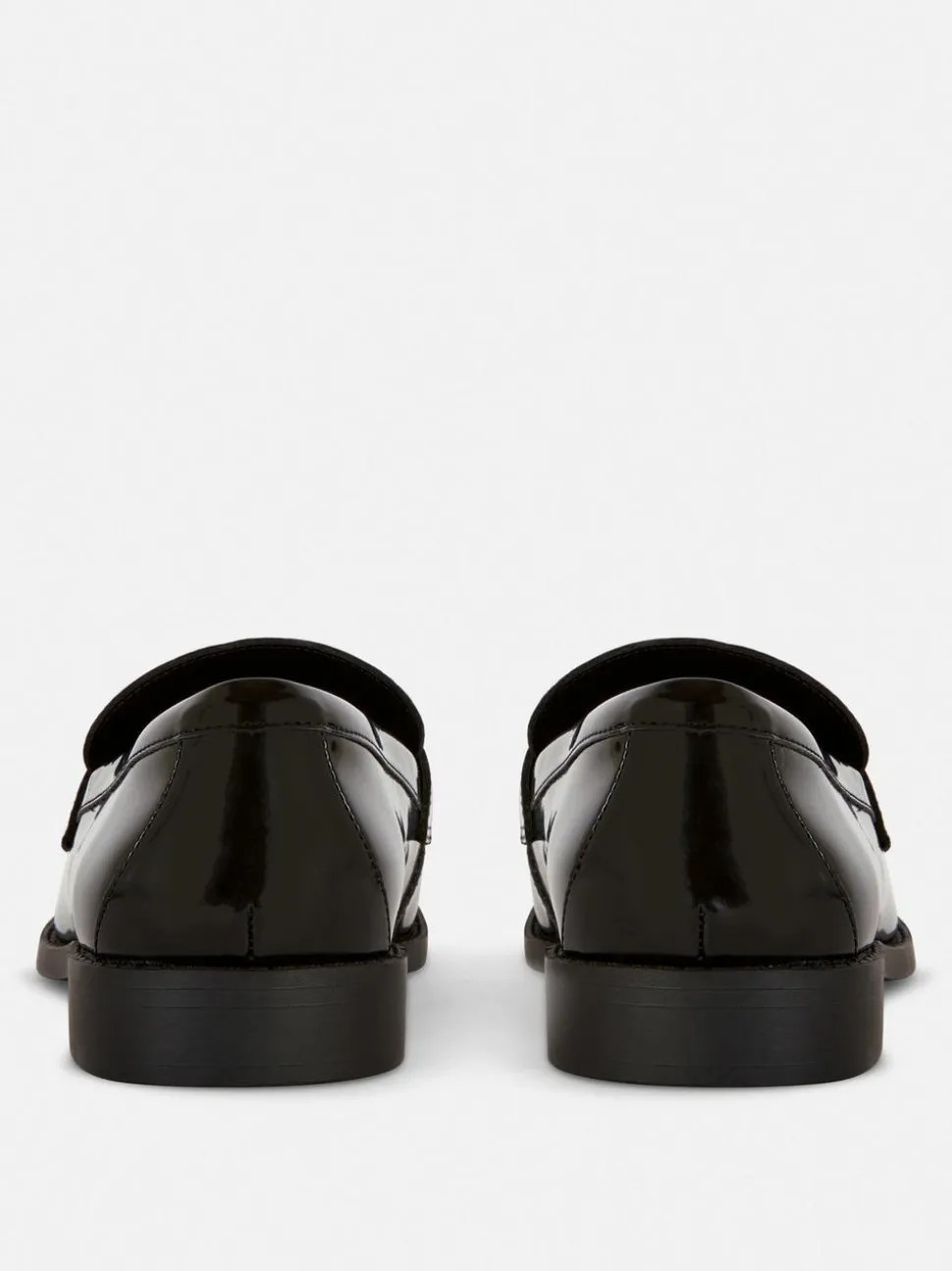 Mokasyny ze sztucznej skóry ze sprzączkami