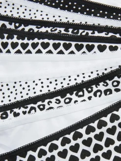 Monochromatyczne krótkie figi, 10 par