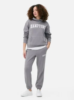 Nierozpinana bluza z kapturem i nadrukiem