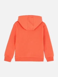 Nierozpinana bluza z kapturem i nadrukiem