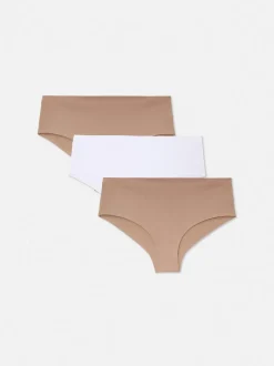 Niewidoczne figi biodrówki Essential, 3 pary