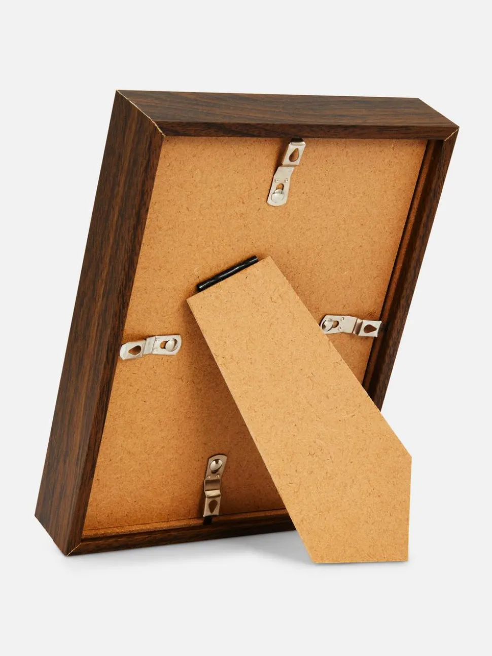 Niezbędna drewniana ramka na zdjęcia na stojaku