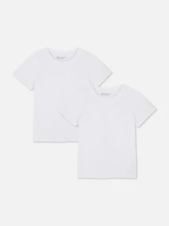 Niezbędne T-shirty z bawełny, 2 szt.