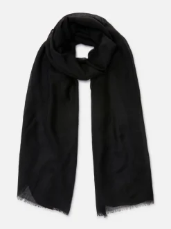 Niezbędny lekki szalik z frędzlami