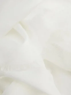 Niezbędny lekki szalik z frędzlami