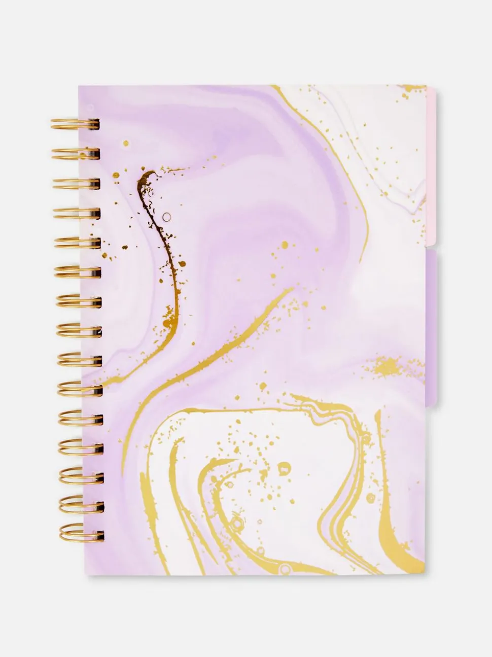 Notatnik z marmurkowym motywem