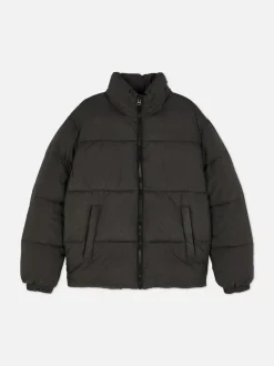 Ocieplany płaszcz średniej długości