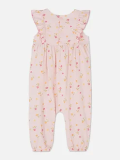 Ogrodniczki z falbanką