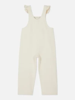 Ogrodniczki z kwadratowym dekoltem