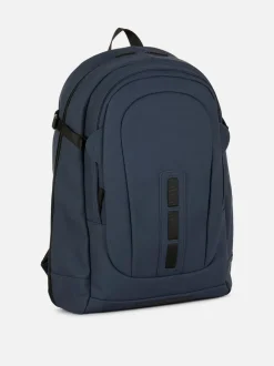 Ogumowany plecak z zamkiem błyskawicznym