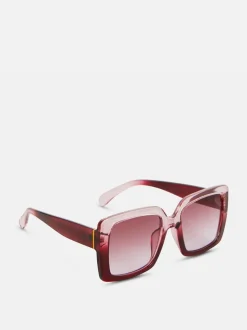 Okulary przeciwsłoneczne oversize z efektem ombré