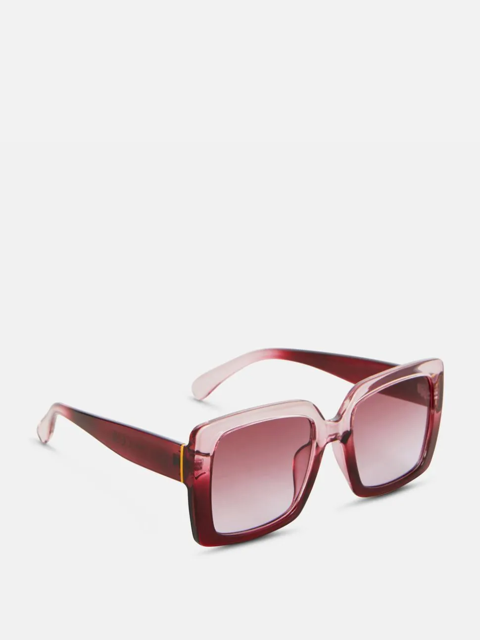 Okulary przeciwsłoneczne oversize z efektem ombré